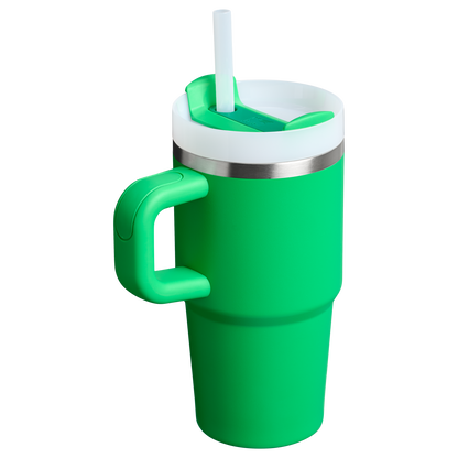 Insulated Travel The Quencher H2.O Flowstate Tumbler D069R - Premium Stainless Steel Straw Cup for All-Day Hydration Detail