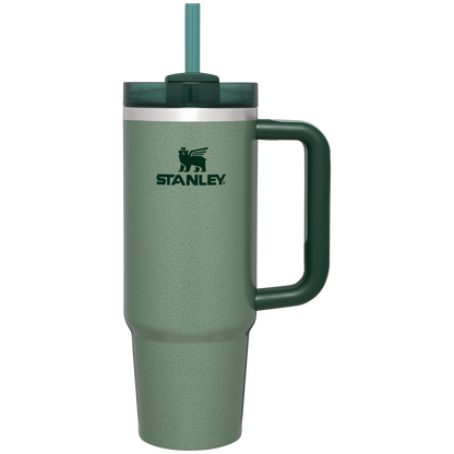Splash-Resistant FlowState The Quencher H2.0 Flowstate Tumbler D051L - Double-Wall Vacuum Insulated Travel Tumbler with Straw Detail