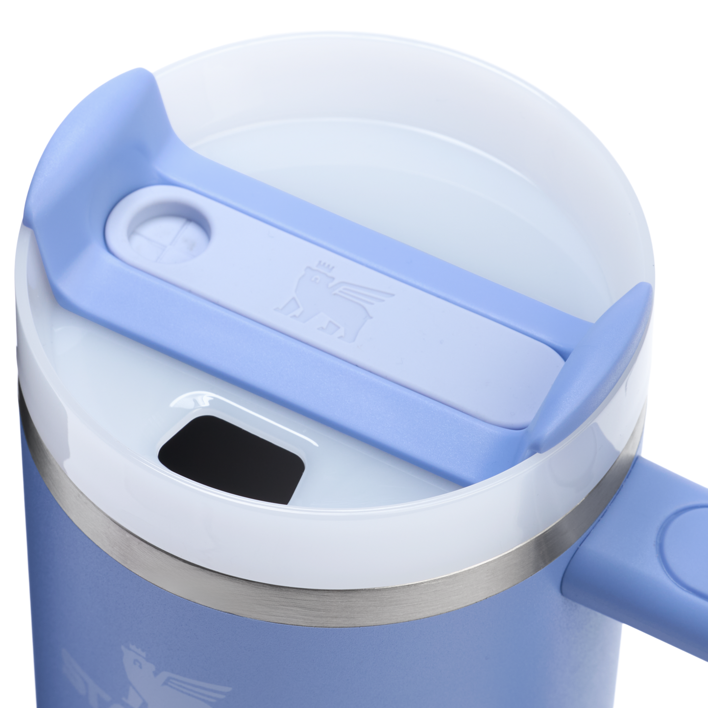 Double-Wall Vacuum The Quencher H2.0 Flowstate Tumbler D030T - Double-Wall Vacuum Insulated Travel Tumbler with Straw Detail