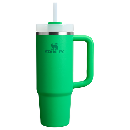 Splash-Resistant FlowState The Quencher H2.0 Flowstate Tumbler D051L - Double-Wall Vacuum Insulated Travel Tumbler with Straw Detail