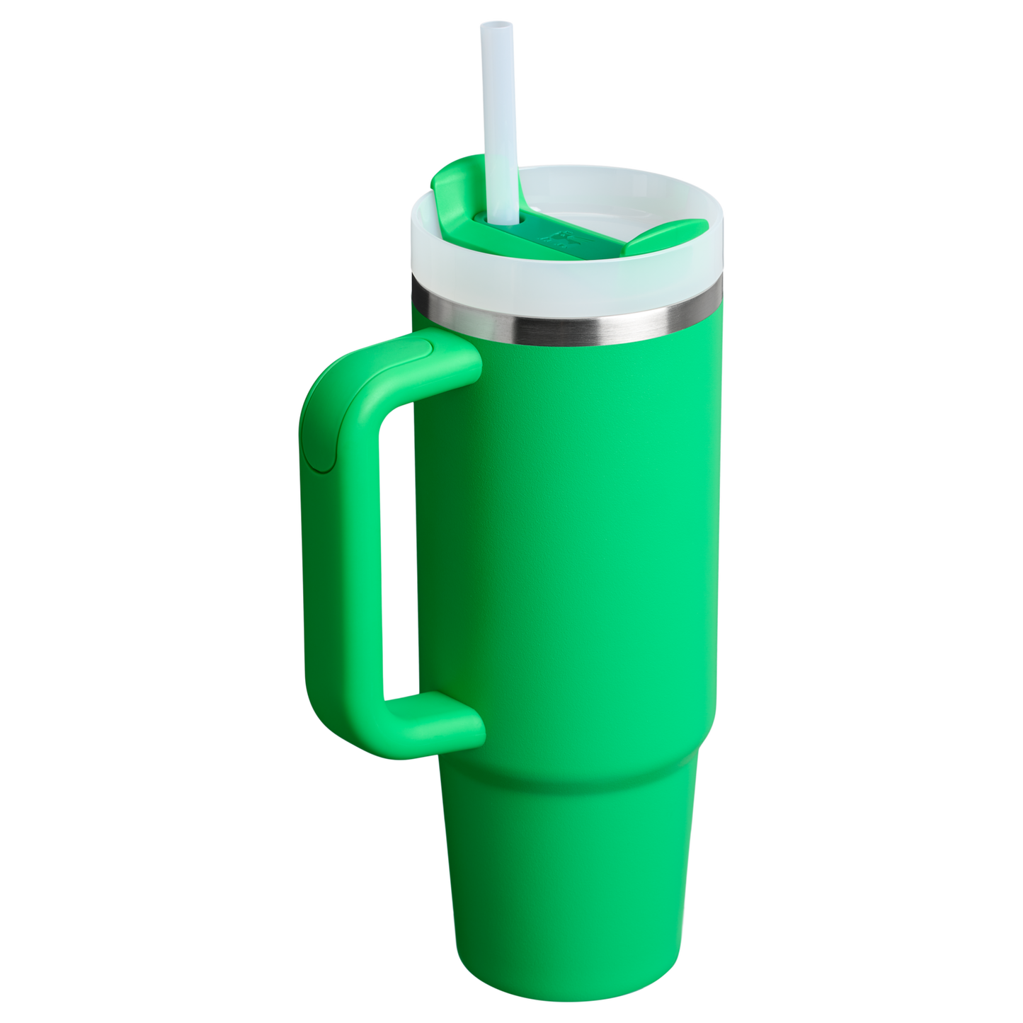 Splash-Resistant FlowState The Quencher H2.0 Flowstate Tumbler D051L - Double-Wall Vacuum Insulated Travel Tumbler with Straw Detail