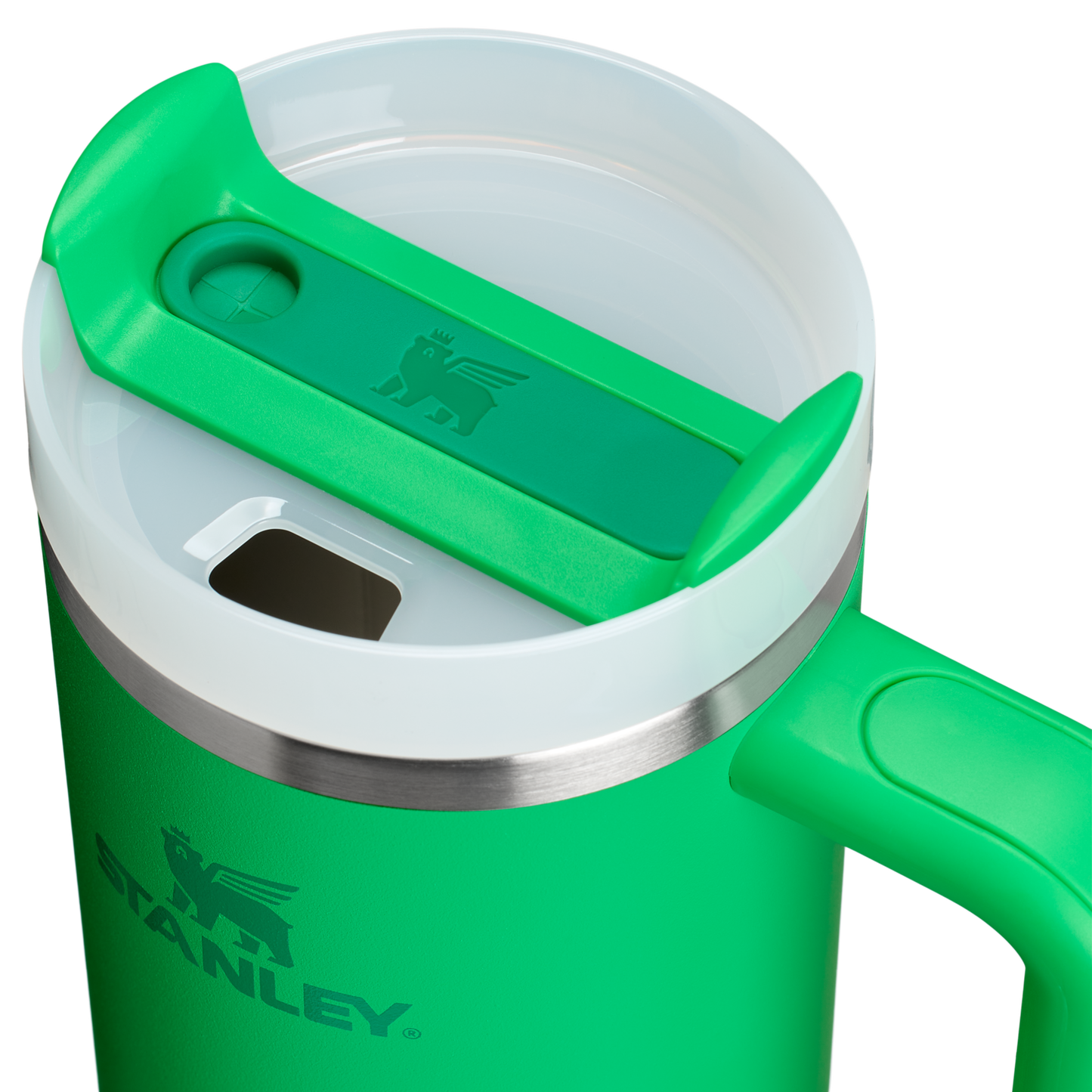 Double-Wall Vacuum The Quencher H2.0 Flowstate Tumbler D030T - Double-Wall Vacuum Insulated Travel Tumbler with Straw Detail