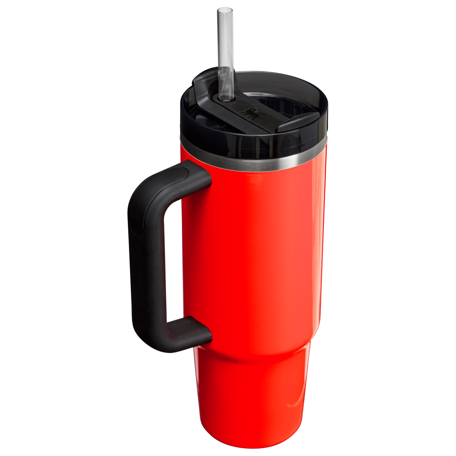Splash-Resistant FlowState The Quencher H2.0 Flowstate Tumbler D051L - Double-Wall Vacuum Insulated Travel Tumbler with Straw Detail