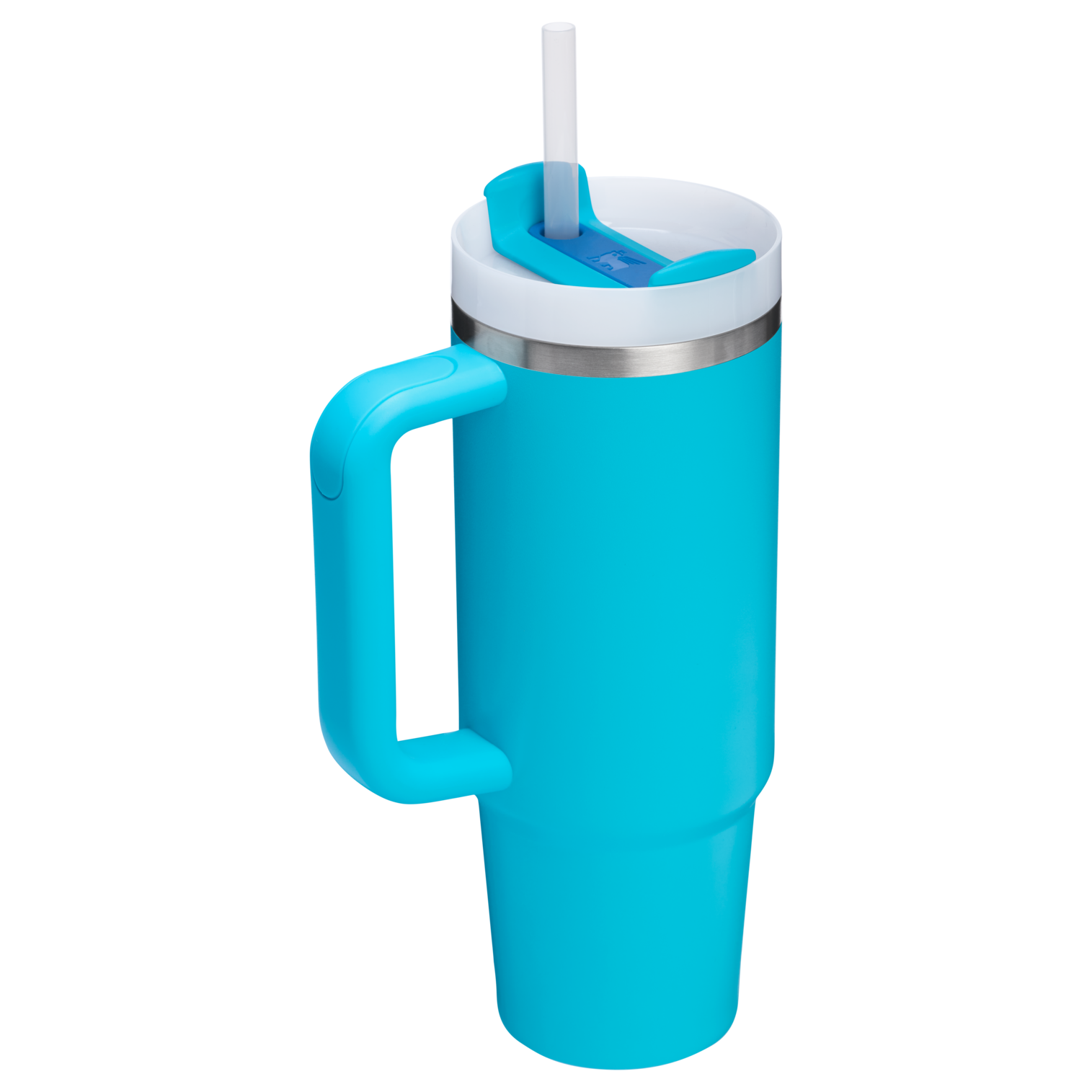 Splash-Resistant FlowState The Quencher H2.0 Flowstate Tumbler D051L - Double-Wall Vacuum Insulated Travel Tumbler with Straw Detail