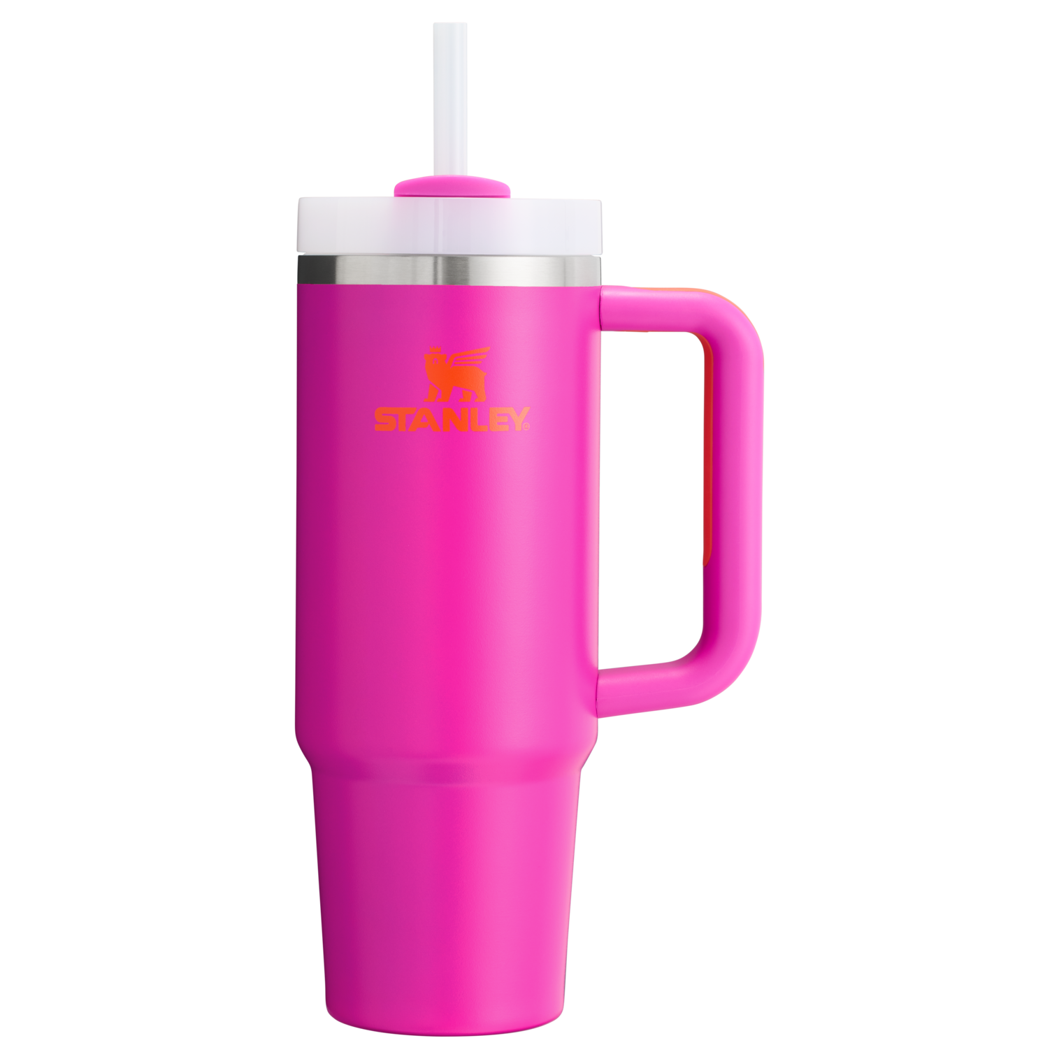 Splash-Resistant FlowState The Quencher H2.0 Flowstate Tumbler D051L - Double-Wall Vacuum Insulated Travel Tumbler with Straw Detail