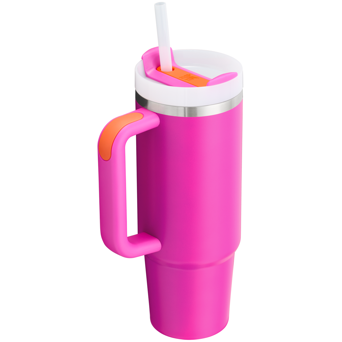 Splash-Resistant FlowState The Quencher H2.0 Flowstate Tumbler D051L - Double-Wall Vacuum Insulated Travel Tumbler with Straw Detail