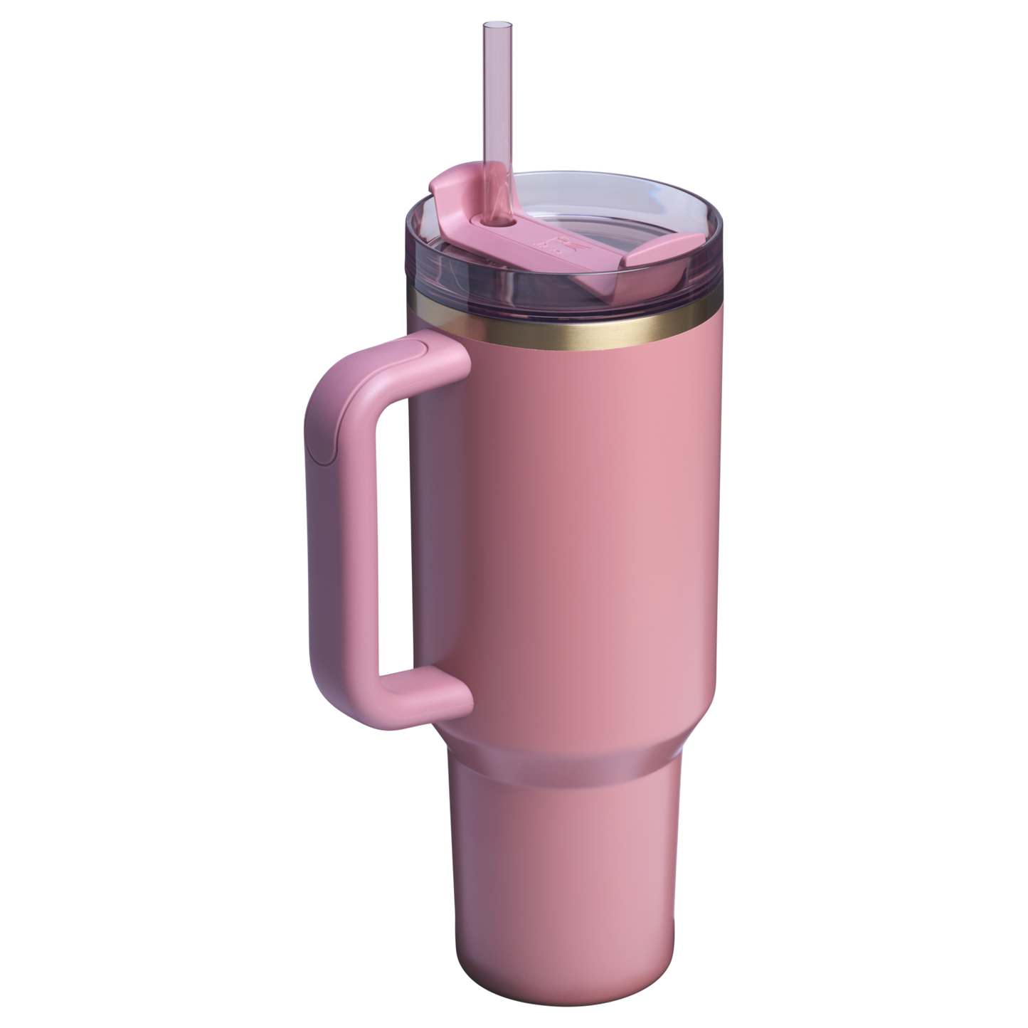 Double-Wall Vacuum The Quencher H2.0 Flowstate Tumbler  | Stanley Create D332L - Double-Wall Vacuum Insulated Travel Tumbler with Straw Detail