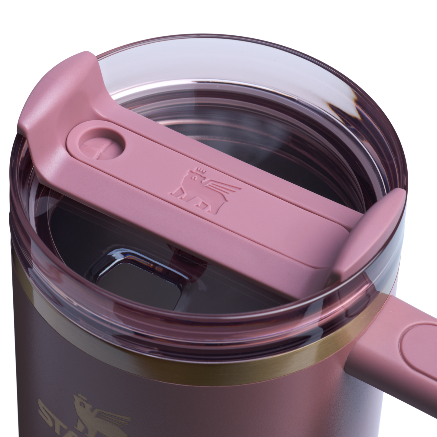 Double-Wall Vacuum The Quencher H2.0 Flowstate Tumbler  | Stanley Create D332L - Double-Wall Vacuum Insulated Travel Tumbler with Straw Detail