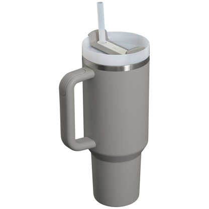 Large Capacity The Quencher H2.0 Flowstate Tumbler D050X - Double-Wall Vacuum Insulated Travel Tumbler with Straw Detail