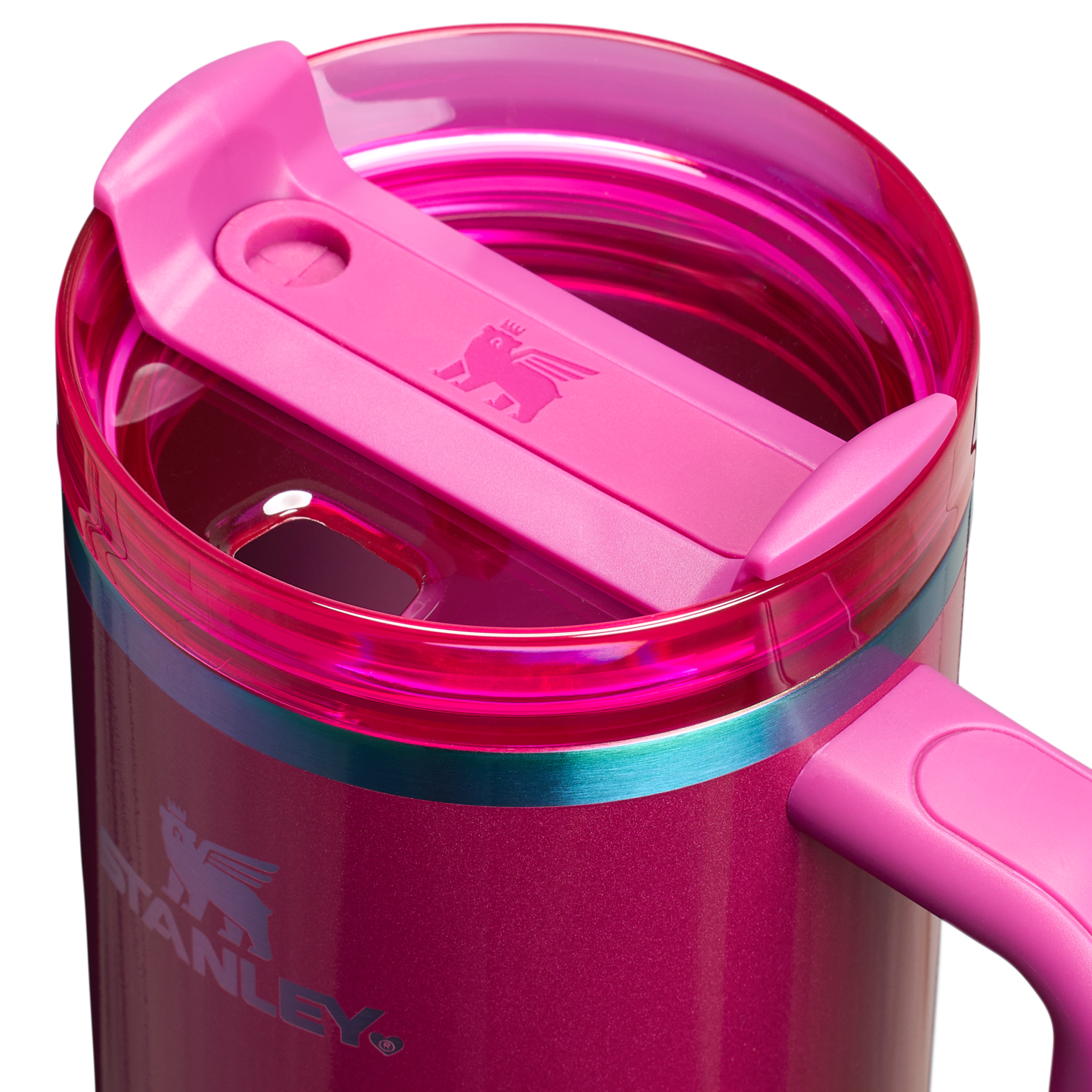 Large Capacity The Quencher H2.0 Flowstate Tumbler D050X - Double-Wall Vacuum Insulated Travel Tumbler with Straw Detail