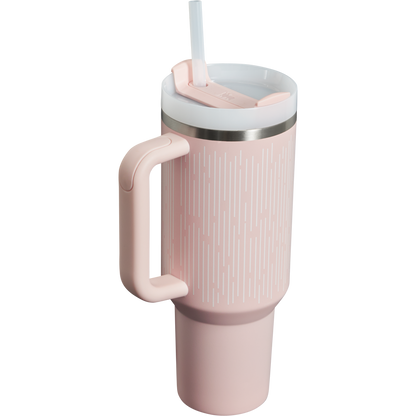 Large Capacity The Quencher H2.0 Flowstate Tumbler D050X - Double-Wall Vacuum Insulated Travel Tumbler with Straw Detail