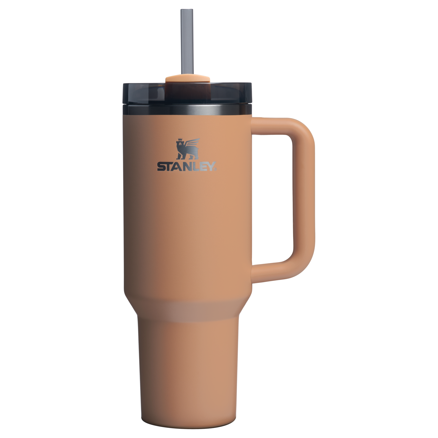 Double-Wall Vacuum The Quencher H2.0 Flowstate Tumbler  | Stanley Create D332L - Double-Wall Vacuum Insulated Travel Tumbler with Straw Detail