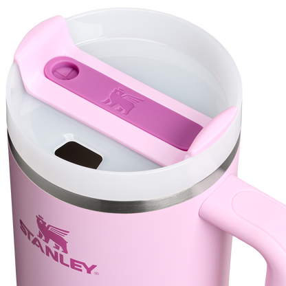 Double-Wall Vacuum The Quencher H2.0 Flowstate Tumbler  | Stanley Create D332L - Double-Wall Vacuum Insulated Travel Tumbler with Straw Detail