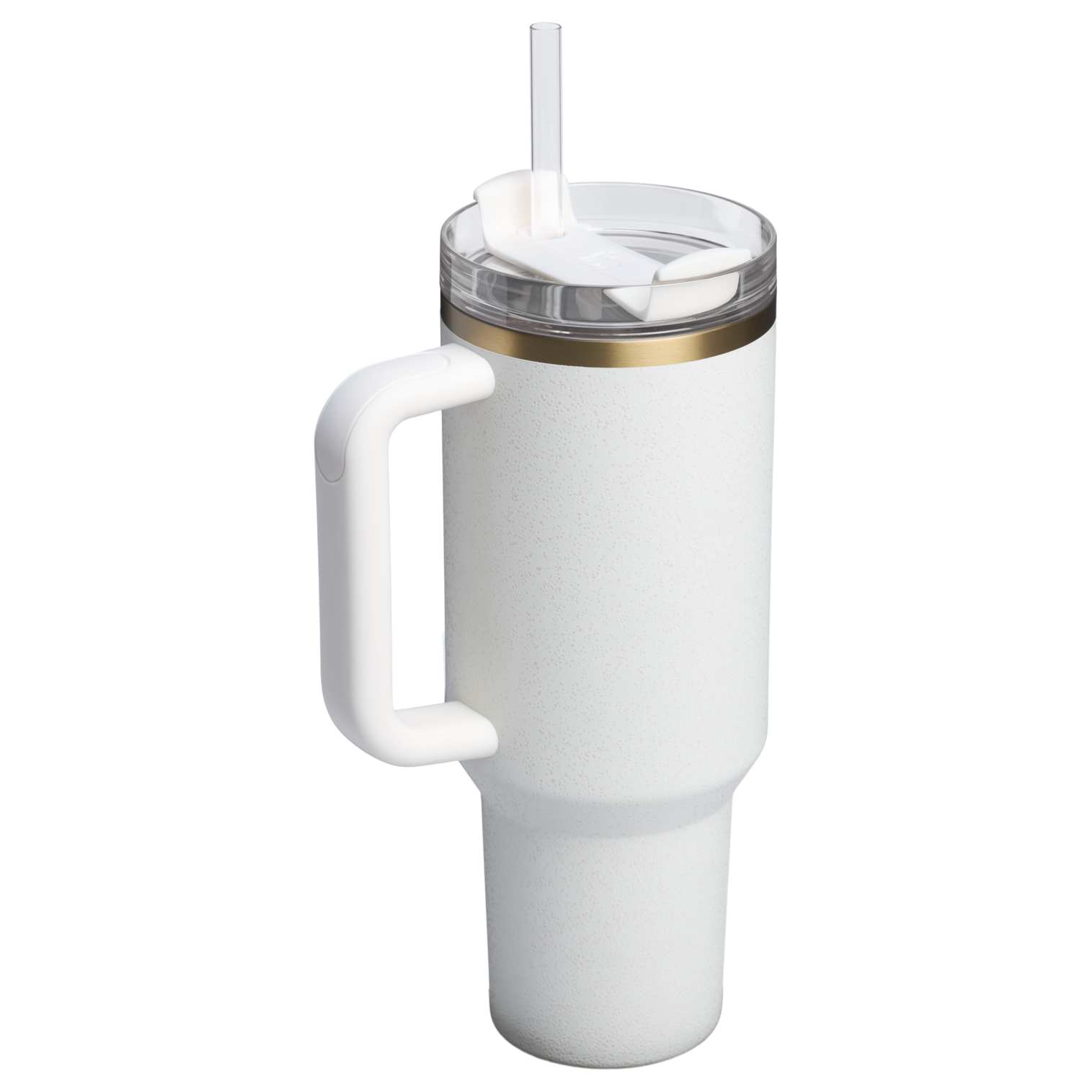 Double-Wall Vacuum The Quencher H2.0 Flowstate Tumbler  | Stanley Create D332L - Double-Wall Vacuum Insulated Travel Tumbler with Straw Detail