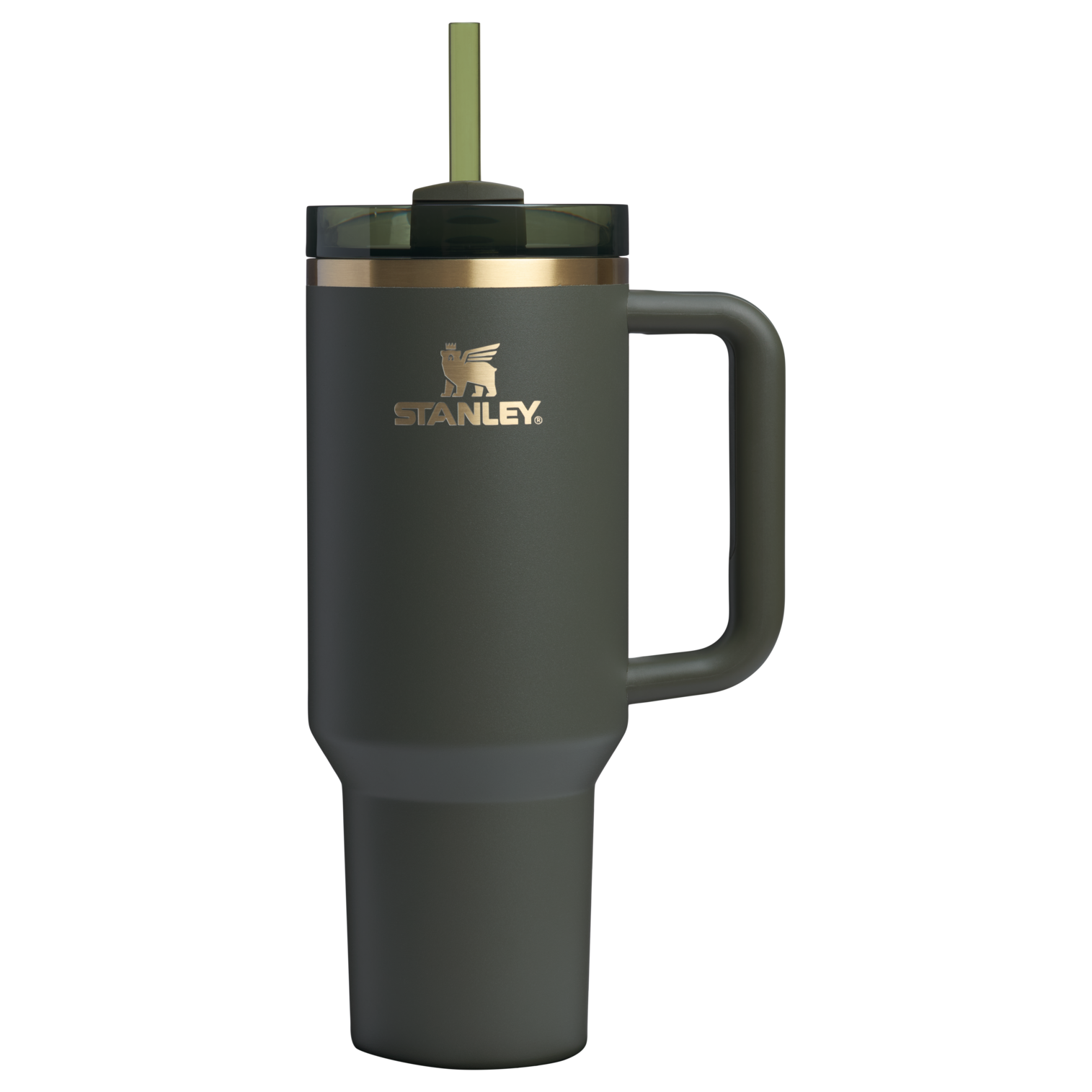 Double-Wall Vacuum The Quencher H2.0 Flowstate Tumbler  | Stanley Create D332L - Double-Wall Vacuum Insulated Travel Tumbler with Straw Detail