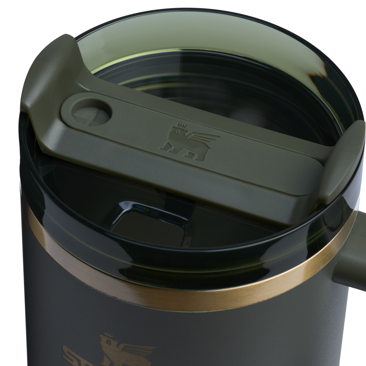 Double-Wall Vacuum The Quencher H2.0 Flowstate Tumbler  | Stanley Create D332L - Double-Wall Vacuum Insulated Travel Tumbler with Straw Detail