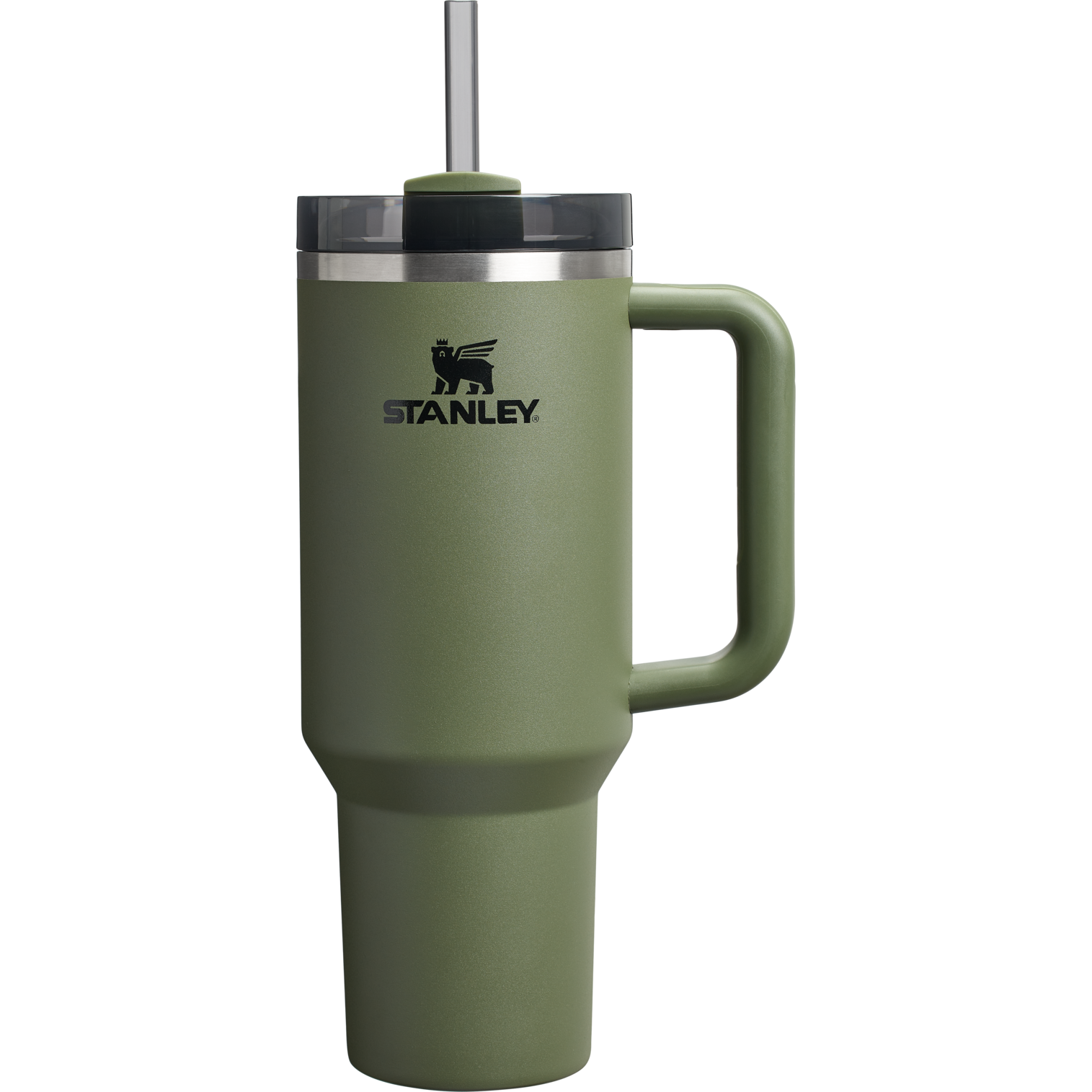 Double-Wall Vacuum The Quencher H2.0 Flowstate Tumbler  | Stanley Create D332L - Double-Wall Vacuum Insulated Travel Tumbler with Straw - Dried Pine