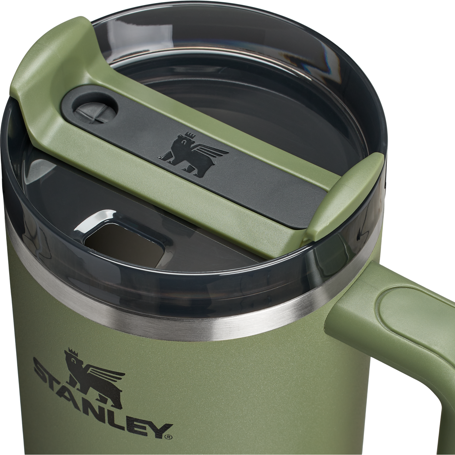 Large Capacity The Quencher H2.0 Flowstate Tumbler D050X - Double-Wall Vacuum Insulated Travel Tumbler with Straw Detail