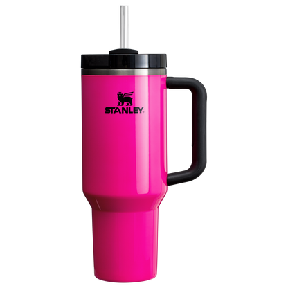 Large Capacity The Quencher H2.0 Flowstate Tumbler D050X - Double-Wall Vacuum Insulated Travel Tumbler with Straw Detail