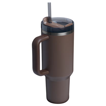 Large Capacity The Quencher H2.0 Flowstate Tumbler D050X - Double-Wall Vacuum Insulated Travel Tumbler with Straw Detail
