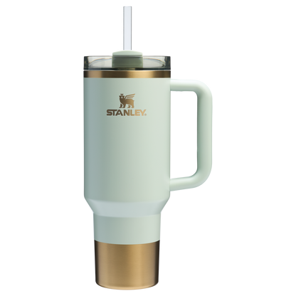 Double-Wall Vacuum The Quencher H2.0 Flowstate Tumbler  | Stanley Create D332L - Double-Wall Vacuum Insulated Travel Tumbler with Straw Detail