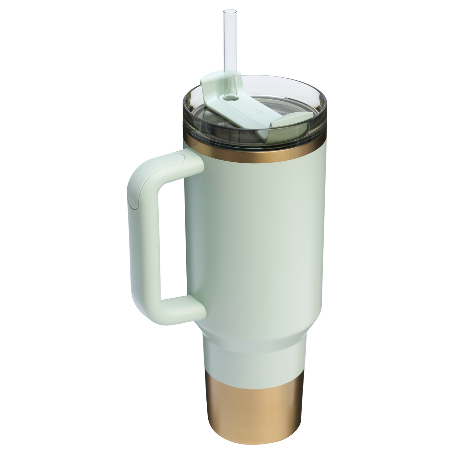 Double-Wall Vacuum The Quencher H2.0 Flowstate Tumbler  | Stanley Create D332L - Double-Wall Vacuum Insulated Travel Tumbler with Straw Detail