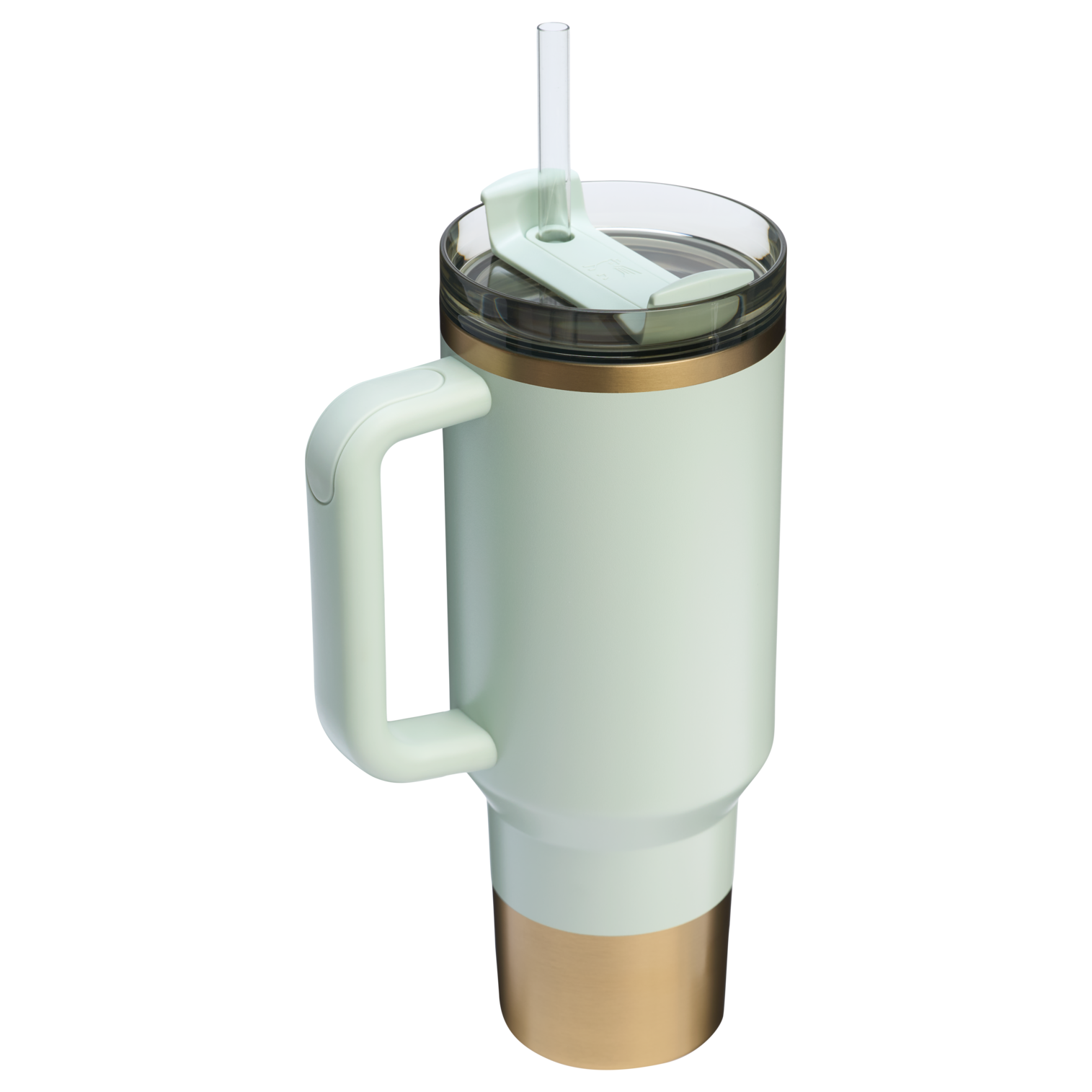 Double-Wall Vacuum The Quencher H2.0 Flowstate Tumbler  | Stanley Create D332L - Double-Wall Vacuum Insulated Travel Tumbler with Straw Detail