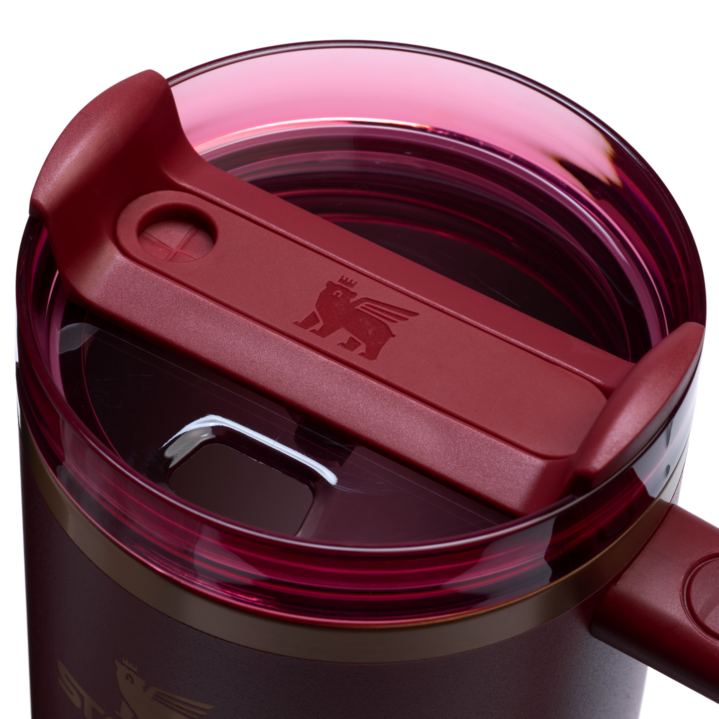 Double-Wall Vacuum The Quencher H2.0 Flowstate Tumbler  | Stanley Create D332L - Double-Wall Vacuum Insulated Travel Tumbler with Straw Detail