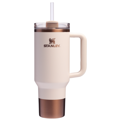 Double-Wall Vacuum The Quencher H2.0 Flowstate Tumbler  | Stanley Create D332L - Double-Wall Vacuum Insulated Travel Tumbler with Straw Detail