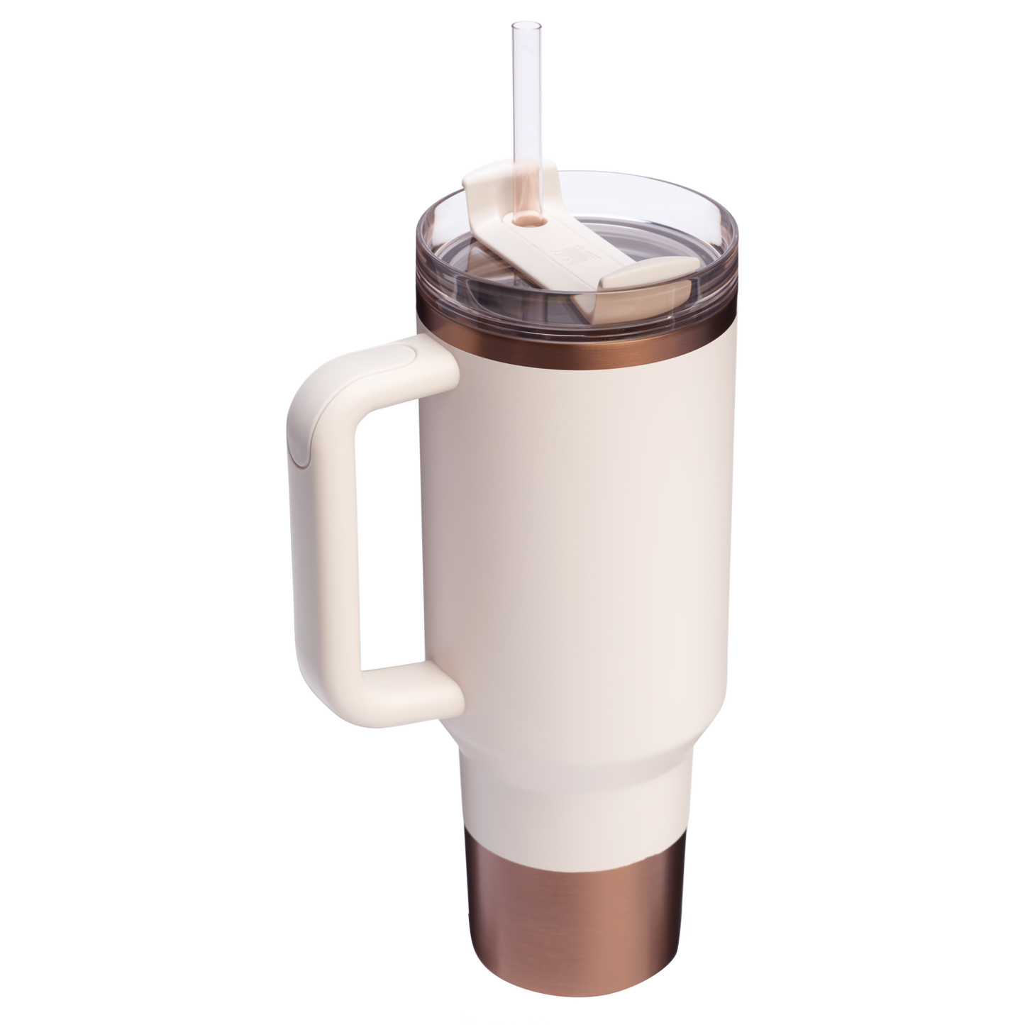 Double-Wall Vacuum The Quencher H2.0 Flowstate Tumbler  | Stanley Create D332L - Double-Wall Vacuum Insulated Travel Tumbler with Straw Detail