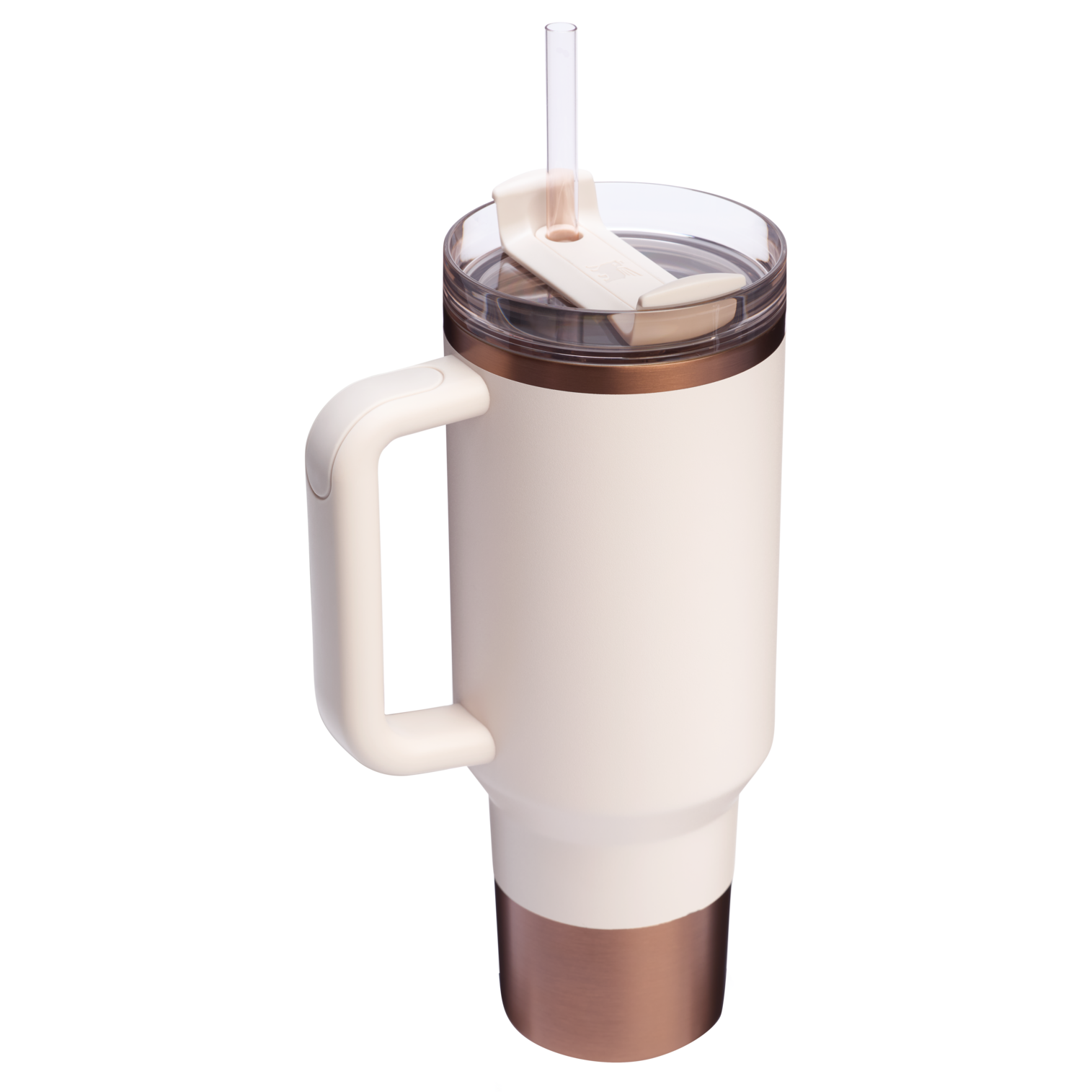 Double-Wall Vacuum The Quencher H2.0 Flowstate Tumbler  | Stanley Create D332L - Double-Wall Vacuum Insulated Travel Tumbler with Straw Detail