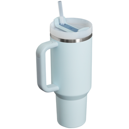 Double-Wall Vacuum The Quencher H2.0 Flowstate Tumbler  | Stanley Create D332L - Double-Wall Vacuum Insulated Travel Tumbler with Straw Detail