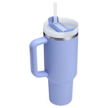 Large Capacity The Quencher H2.0 Flowstate Tumbler D050X - Double-Wall Vacuum Insulated Travel Tumbler with Straw Detail