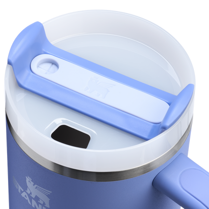 Double-Wall Vacuum The Quencher H2.0 Flowstate Tumbler  | Stanley Create D332L - Double-Wall Vacuum Insulated Travel Tumbler with Straw Detail