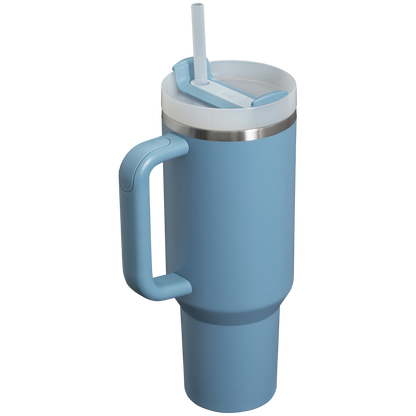 Large Capacity The Quencher H2.0 Flowstate Tumbler D050X - Double-Wall Vacuum Insulated Travel Tumbler with Straw Detail
