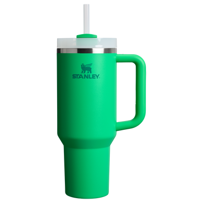 Large Capacity The Quencher H2.0 Flowstate Tumbler D050X - Double-Wall Vacuum Insulated Travel Tumbler with Straw - Meadow