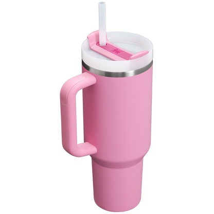 Double-Wall Vacuum The Quencher H2.0 Flowstate Tumbler  | Stanley Create D332L - Double-Wall Vacuum Insulated Travel Tumbler with Straw Detail