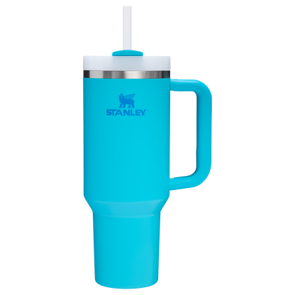 Double-Wall Vacuum The Quencher H2.0 Flowstate Tumbler  | Stanley Create D332L - Double-Wall Vacuum Insulated Travel Tumbler with Straw Detail