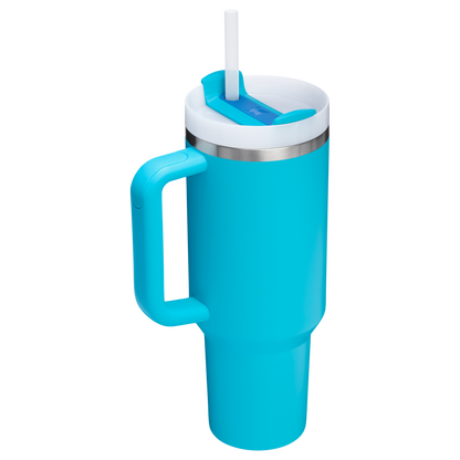 Large Capacity The Quencher H2.0 Flowstate Tumbler D050X - Double-Wall Vacuum Insulated Travel Tumbler with Straw Detail