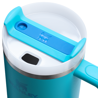 Double-Wall Vacuum The Quencher H2.0 Flowstate Tumbler  | Stanley Create D332L - Double-Wall Vacuum Insulated Travel Tumbler with Straw Detail