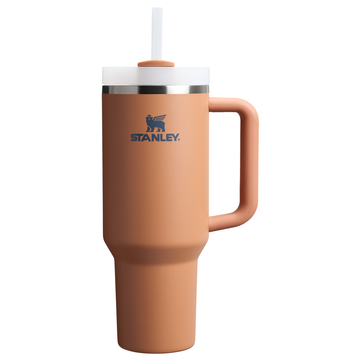 Large Capacity The Quencher H2.0 Flowstate Tumbler D050X - Double-Wall Vacuum Insulated Travel Tumbler with Straw - Toast