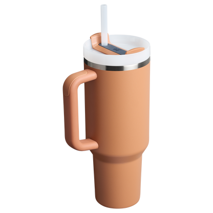 Large Capacity The Quencher H2.0 Flowstate Tumbler D050X - Double-Wall Vacuum Insulated Travel Tumbler with Straw Detail