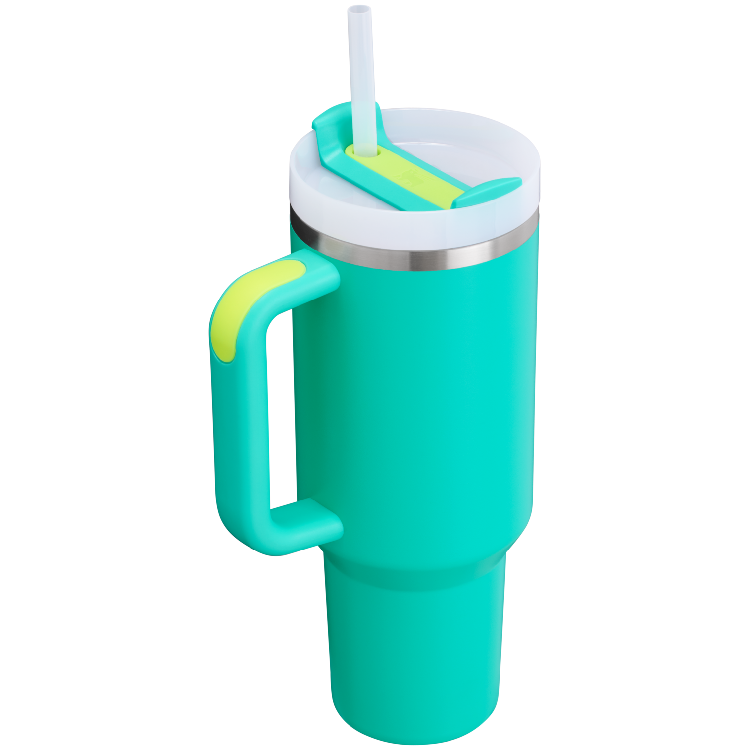 Double-Wall Vacuum The Quencher H2.0 Flowstate Tumbler  | Stanley Create D332L - Double-Wall Vacuum Insulated Travel Tumbler with Straw Detail