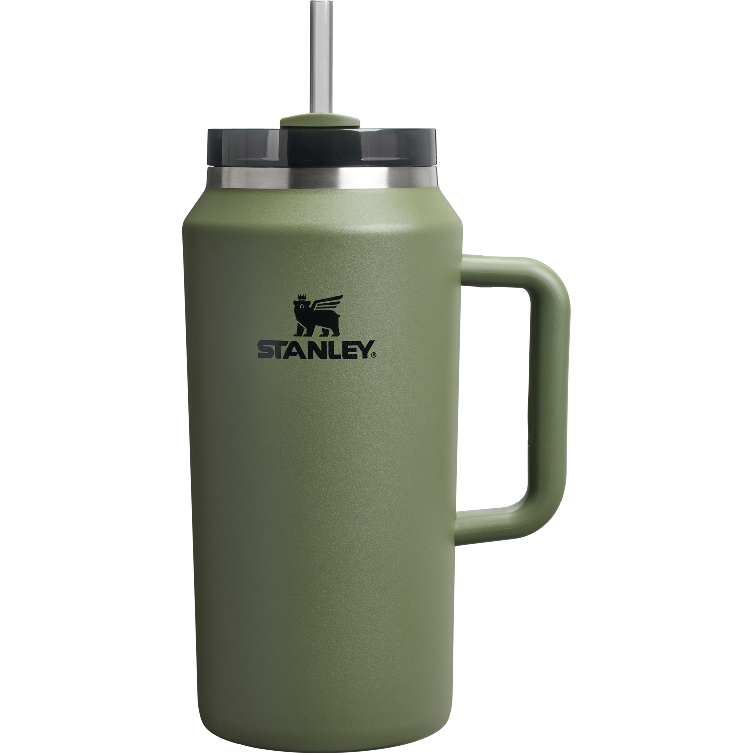 Car-Cup Friendly The Quencher H2.0 Flowstate Tumbler D365U - Double-Wall Vacuum Insulated Travel Tumbler with Straw - Dried Pine