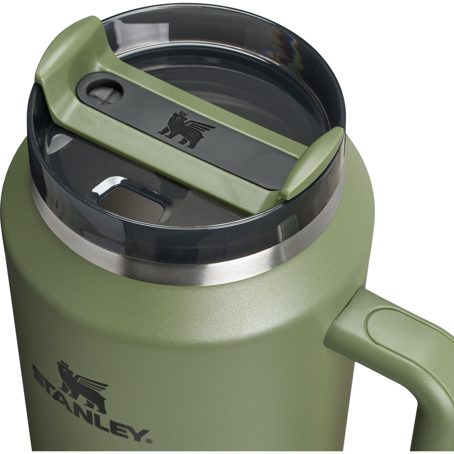 Car-Cup Friendly The Quencher H2.0 Flowstate Tumbler D033Q - Double-Wall Vacuum Insulated Travel Tumbler with Straw Detail