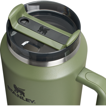 Car-Cup Friendly The Quencher H2.0 Flowstate Tumbler D033Q - Double-Wall Vacuum Insulated Travel Tumbler with Straw Detail