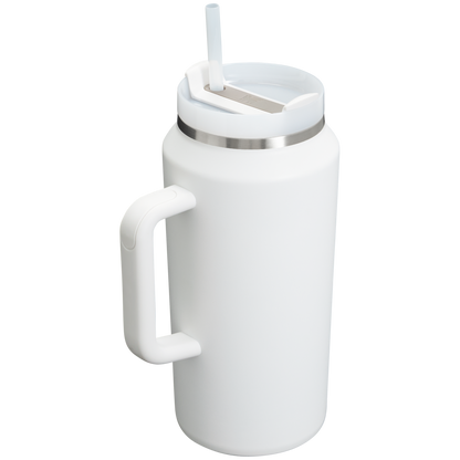 Car-Cup Friendly The Quencher H2.0 Flowstate Tumbler D365U - Double-Wall Vacuum Insulated Travel Tumbler with Straw Detail