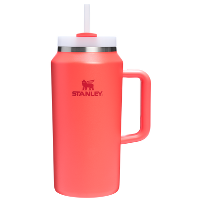 Car-Cup Friendly The Quencher H2.0 Flowstate Tumbler D365U - Double-Wall Vacuum Insulated Travel Tumbler with Straw Detail