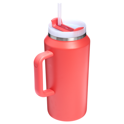 Car-Cup Friendly The Quencher H2.0 Flowstate Tumbler D033Q - Double-Wall Vacuum Insulated Travel Tumbler with Straw Detail