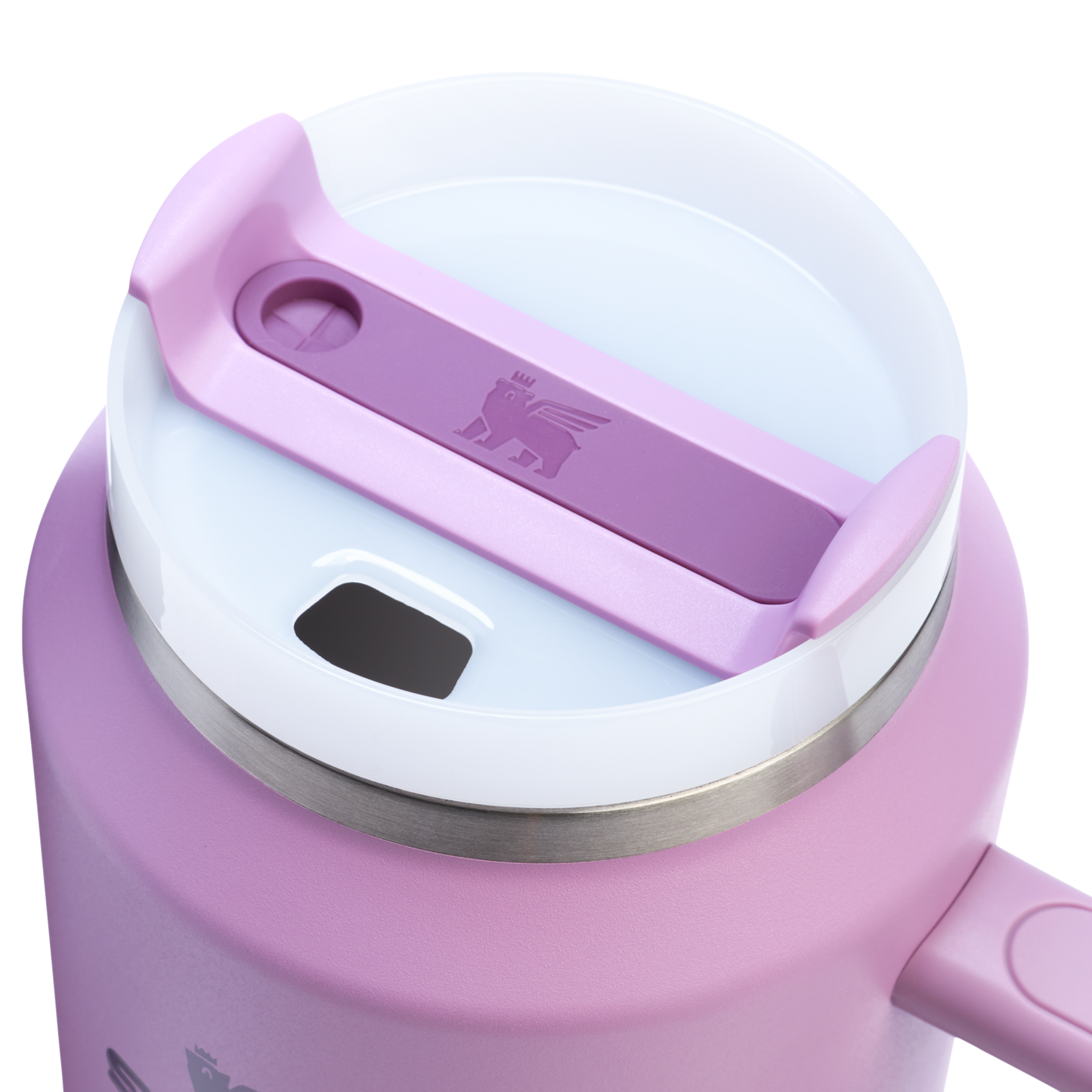 Car-Cup Friendly The Quencher H2.0 Flowstate Tumbler D365U - Double-Wall Vacuum Insulated Travel Tumbler with Straw Detail